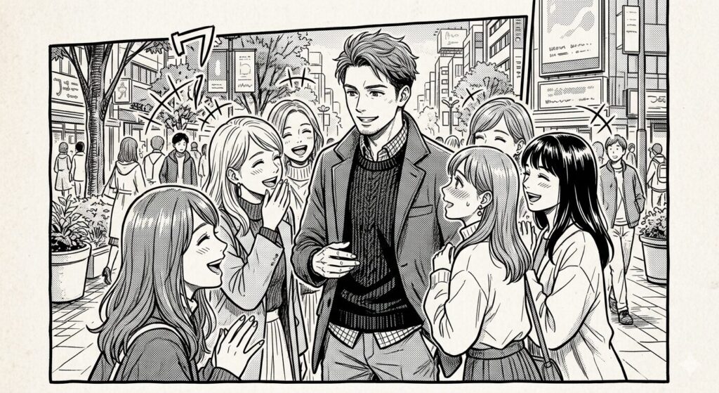 女性に大人気な男性
