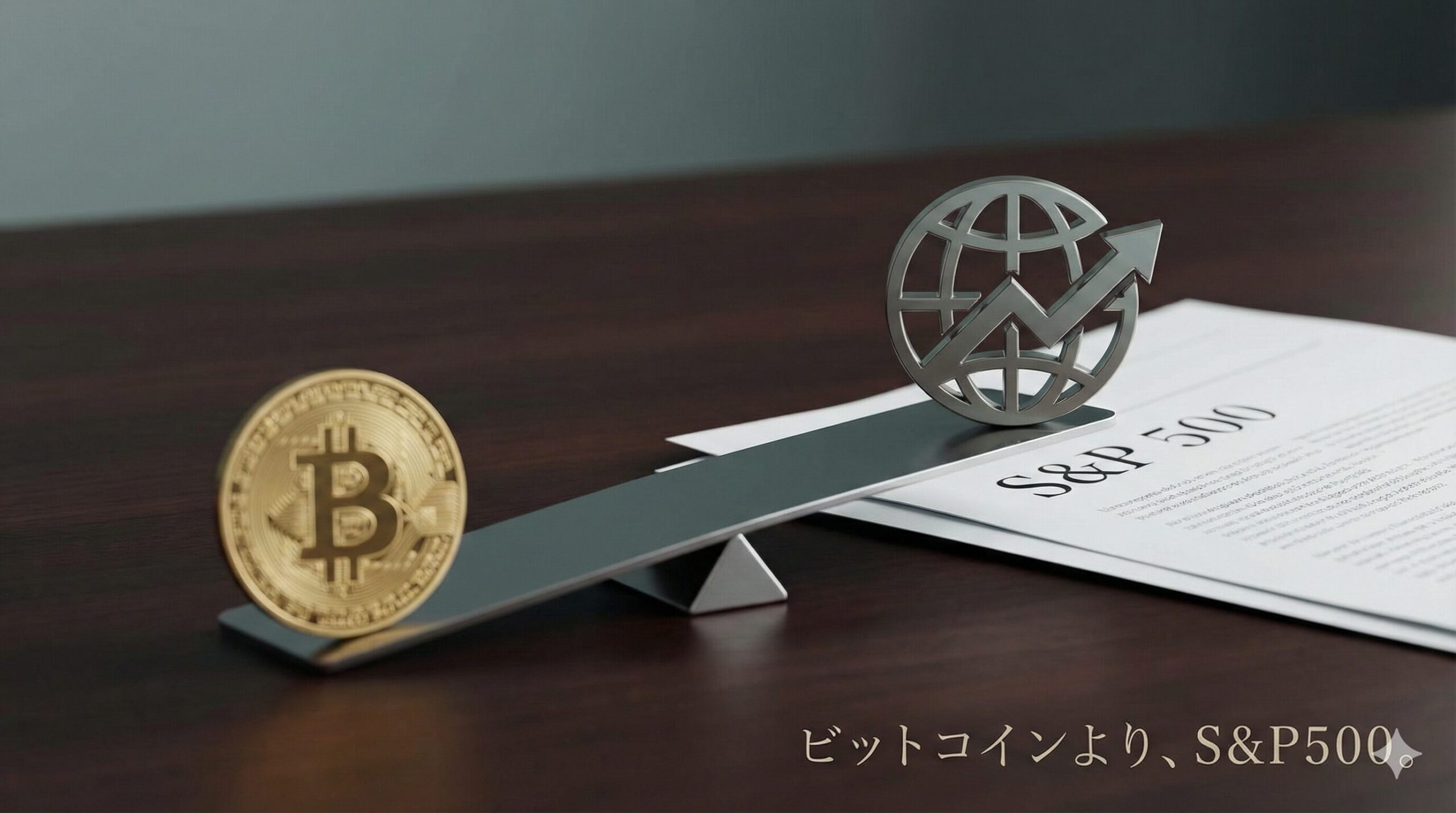 仮想通貨への投資はやめておけ。ビットコインよりS&P500を選ぶべき経済学的理由 | 戦略的人生設計 |  資産8,000万円・窓際管理職が明かす、人生を「イージーモード」にする技術