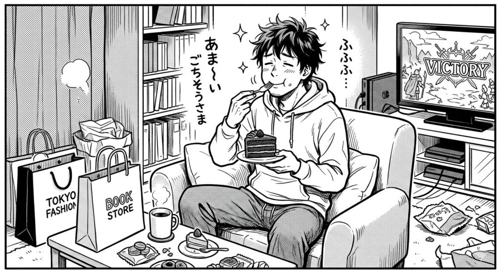 ご褒美消費をしている人